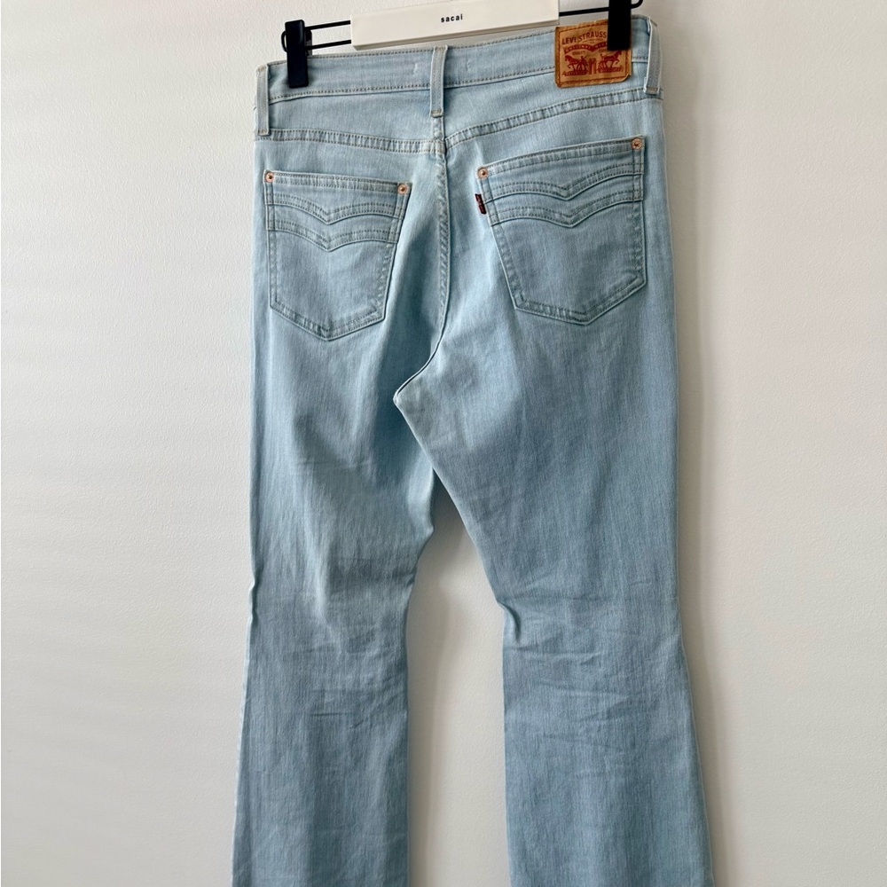 Levi 726 Flare Split Hem Women's Jeans - Picture 6 of 8